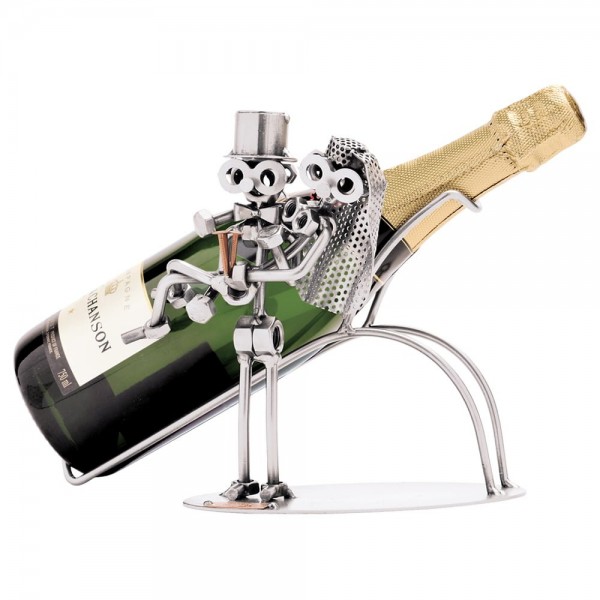 Brautpaar Champagner